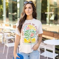 Girlfriend Fit Graphic Tee - Find Inspiration -Active Aura Shop 12.24 G L 780copy