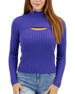 2-Piece Ribbed Shrug Gemstone Sweater -Active Aura Shop 2PieceRibbedShrugSweater 1