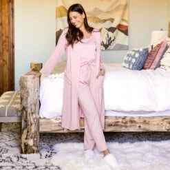 3-Piece Blush Lounge Set -Active Aura Shop 3PieceSet Blush 15