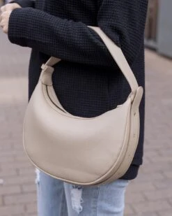 Adjustable Length Purse In Natural