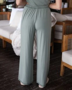 Sage Bambü PJ Set -Active Aura Shop BambuPjSet Sage 13