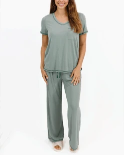 Sage Bambü PJ Set -Active Aura Shop BambuPjSet Sage 1 61b57afa ea7b 4bfd 82f2 bbe2f42829bf