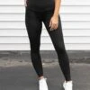 Best Squat Proof Leggings In Black -Active Aura Shop BestAthleisureLeggings Black main