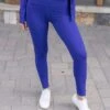 Best Squat Proof Leggings In Blue Violet -Active Aura Shop BestSquatProofPocketLeggings BlueViolet 10