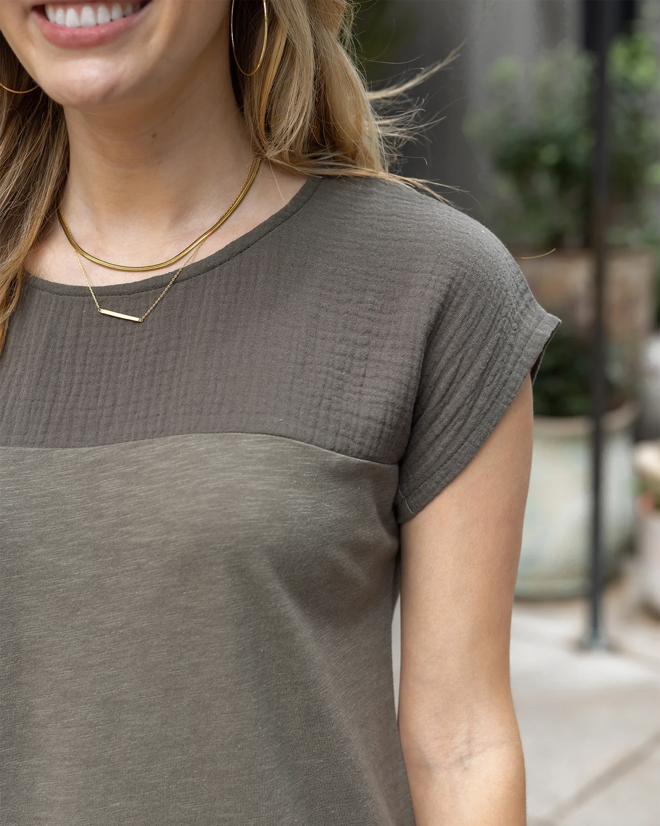 Better Than Basic Olive Tee 7 Better Than Basic Olive Tee - Image 5