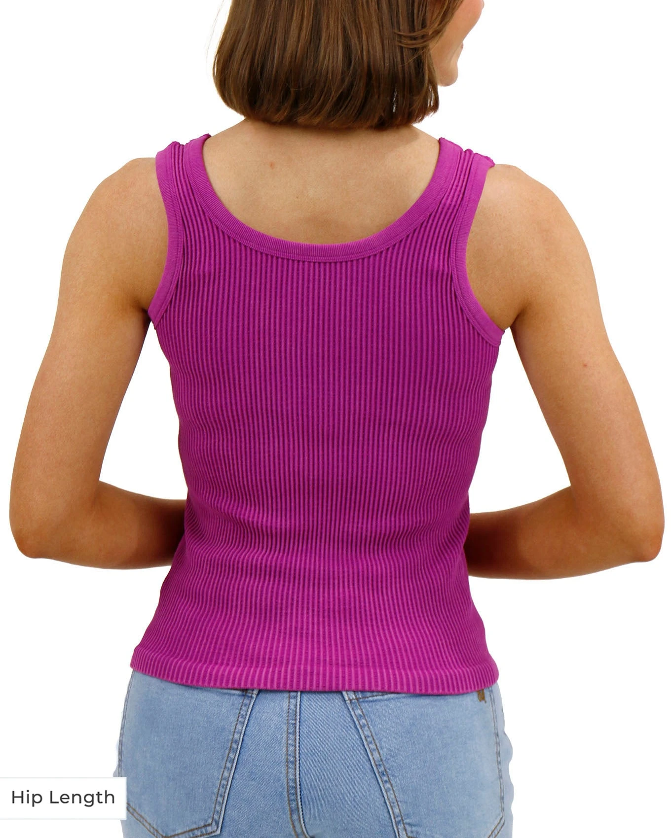 Washed Fuchsia Brami Tank - FINAL SALE 11 Washed Fuchsia Brami Tank - FINAL SALE - Image 9