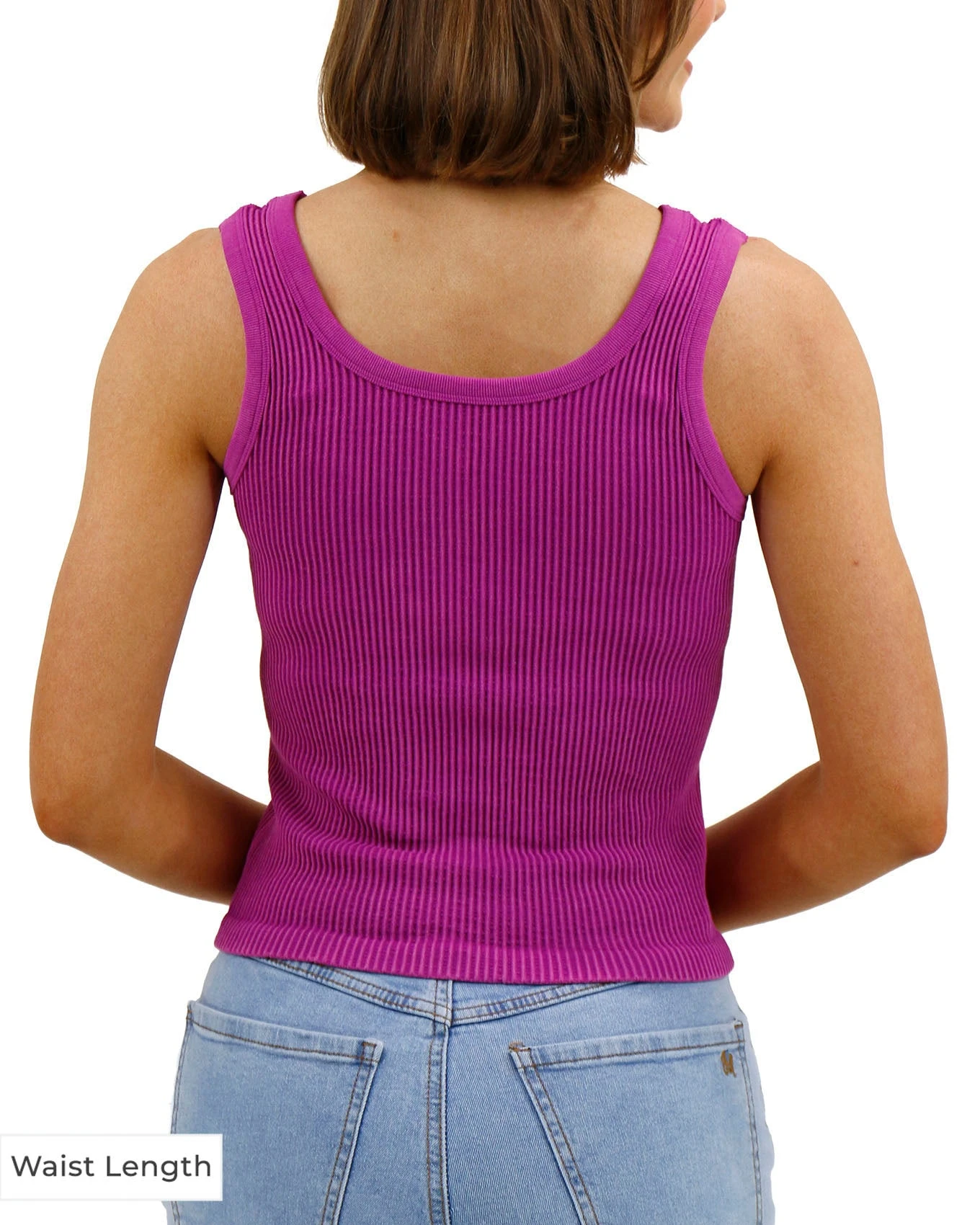 Washed Fuchsia Brami Tank - FINAL SALE 10 Washed Fuchsia Brami Tank - FINAL SALE - Image 8