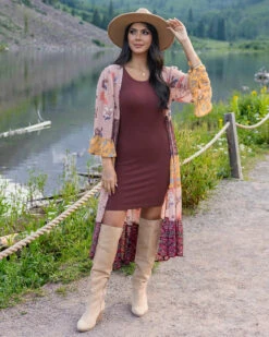 Mahogany Brami Tank Dress -Active Aura Shop BramiTankDress 6 e461dea8 09d6 4cf8 af7f eacb0f65309a