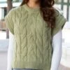 Cable Knit Ivy Sweater Vest 2 Cable Knit Ivy Sweater Vest -Active Aura Shop CabledKnitSweaterVest Ivy 10