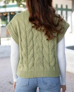 Cable Knit Ivy Sweater Vest 15 Cable Knit Ivy Sweater Vest -Active Aura Shop CabledKnitSweaterVest Ivy 12