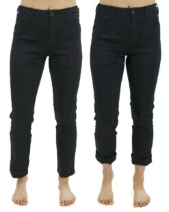 Black Camper Cargo Pants -Active Aura Shop CamperCargoPants Black 6