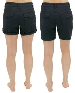 Black Cargo Shorts - FINAL SALE -Active Aura Shop CargoShorts Black 2
