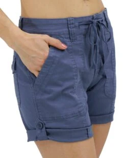 Soft Navy Cargo Shorts - FINAL SALE -Active Aura Shop CargoShorts SoftNavy 3