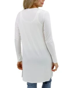 Ivory Casual Day Modal Cardigan -Active Aura Shop CasualDayModalCardigan Ivory 2