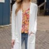 Ivory Casual Day Modal Cardigan -Active Aura Shop CasualDayModalCardigan Ivory 7