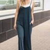 Casual Everyday Jumpsuit In Deep Sea -Active Aura Shop CasualEverydayJumpsuit GreenSmoke 5 44fa5c6f d693 4a86 8523 fb88f6242988