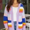 Multi Color Block Cardigan -Active Aura Shop ColorblockChunkyCardigan Multi 11