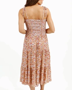 Convertible Golden Floral Dress/Skirt -Active Aura Shop ConvertibleFloralMaxiSkirt GoldenFloral 2 6b9da370 e4ec 4bda bdac 777bea0f903a