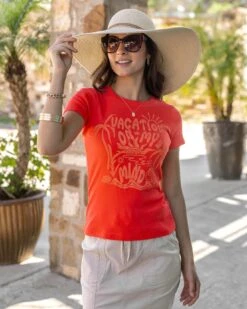 Vacation Graphic Cotton Baby Tee -Active Aura Shop CottonBabyTee Vacation 6