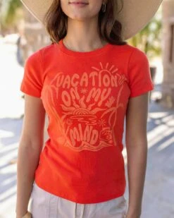 Vacation Graphic Cotton Baby Tee