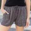 Cotton Multi Striped Shorts -Active Aura Shop CottonStripedShorts Multi 7