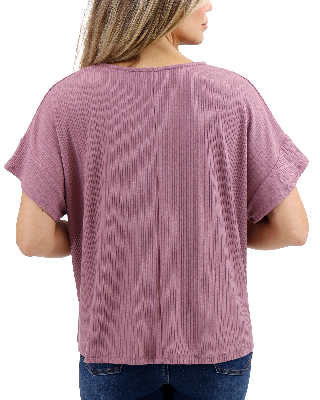 Coziest Dark Lilac Dolman Lounge Top 9 Coziest Dark Lilac Dolman Lounge Top - Image 7