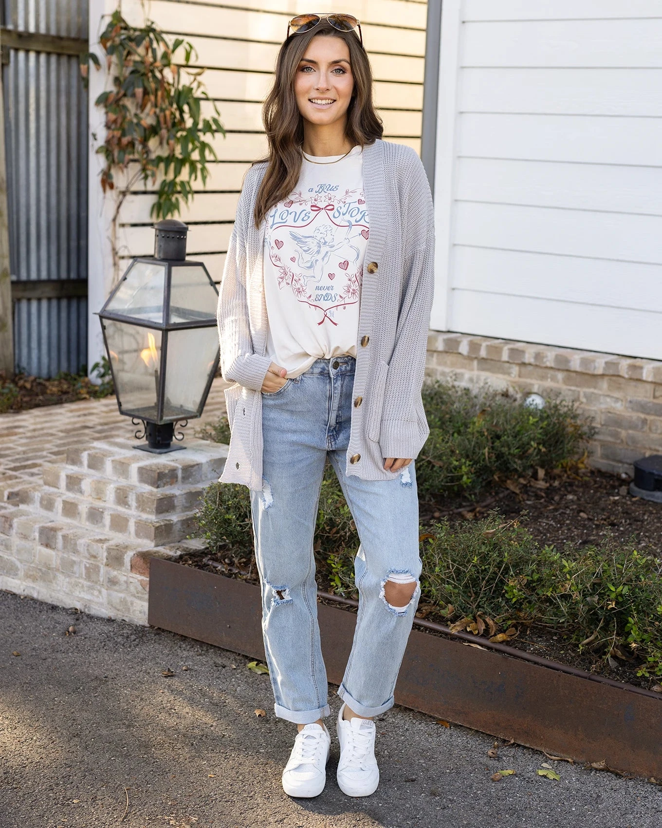 Crew Neck Graphic Tee - True Love 6 Crew Neck Graphic Tee - True Love - Image 4