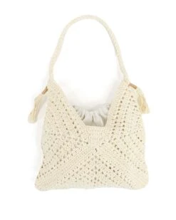 Crochet Bag In Natural -Active Aura Shop CrochetBag 6