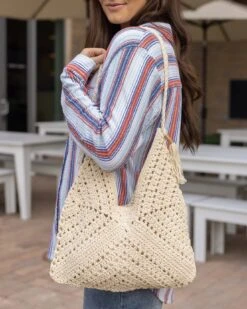 Crochet Bag In Natural