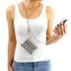 Silver Crossbody Cell Phone Chain W/ Wallet -Active Aura Shop CrossBodyCellPhoneChainWithWallet 36
