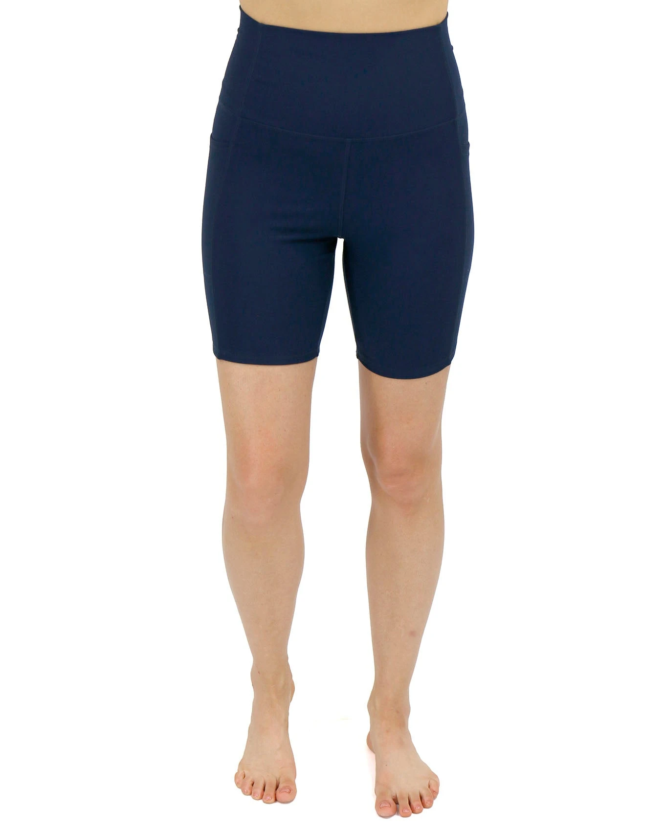 Navy 7" Daily Pocket Biker Shorts 9 Navy 7" Daily Pocket Biker Shorts - Image 7
