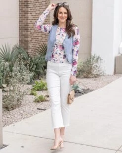 Mid-Wash Denim Vest 14 Mid-Wash Denim Vest -Active Aura Shop DenimVest 7