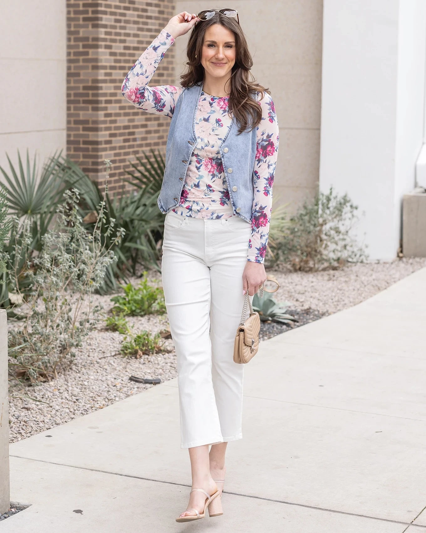 Mid-Wash Denim Vest 6 Mid-Wash Denim Vest - Image 4