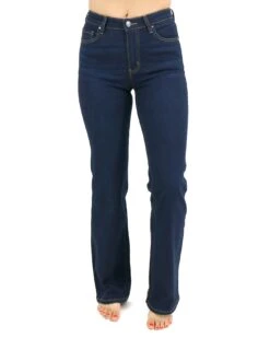 Designer Denim Dark-Wash Flare Jeans -Active Aura Shop DesignerDenimFlareJeans DarkWash 1 1