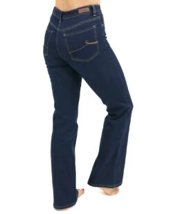 Designer Denim Dark-Wash Flare Jeans -Active Aura Shop DesignerDenimFlareJeans DarkWash 3 1