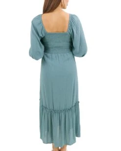 Destination Mineral Blue Maxi Dress -Active Aura Shop DestinationMaxiDress MineralBlue 3 1