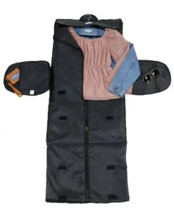 Black Duffle Garment Bag -Active Aura Shop DuffleGarmentBag Black 6