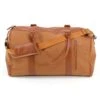 Cognac Duffle Garment Bag -Active Aura Shop DuffleGarmentBag Camel 4copy