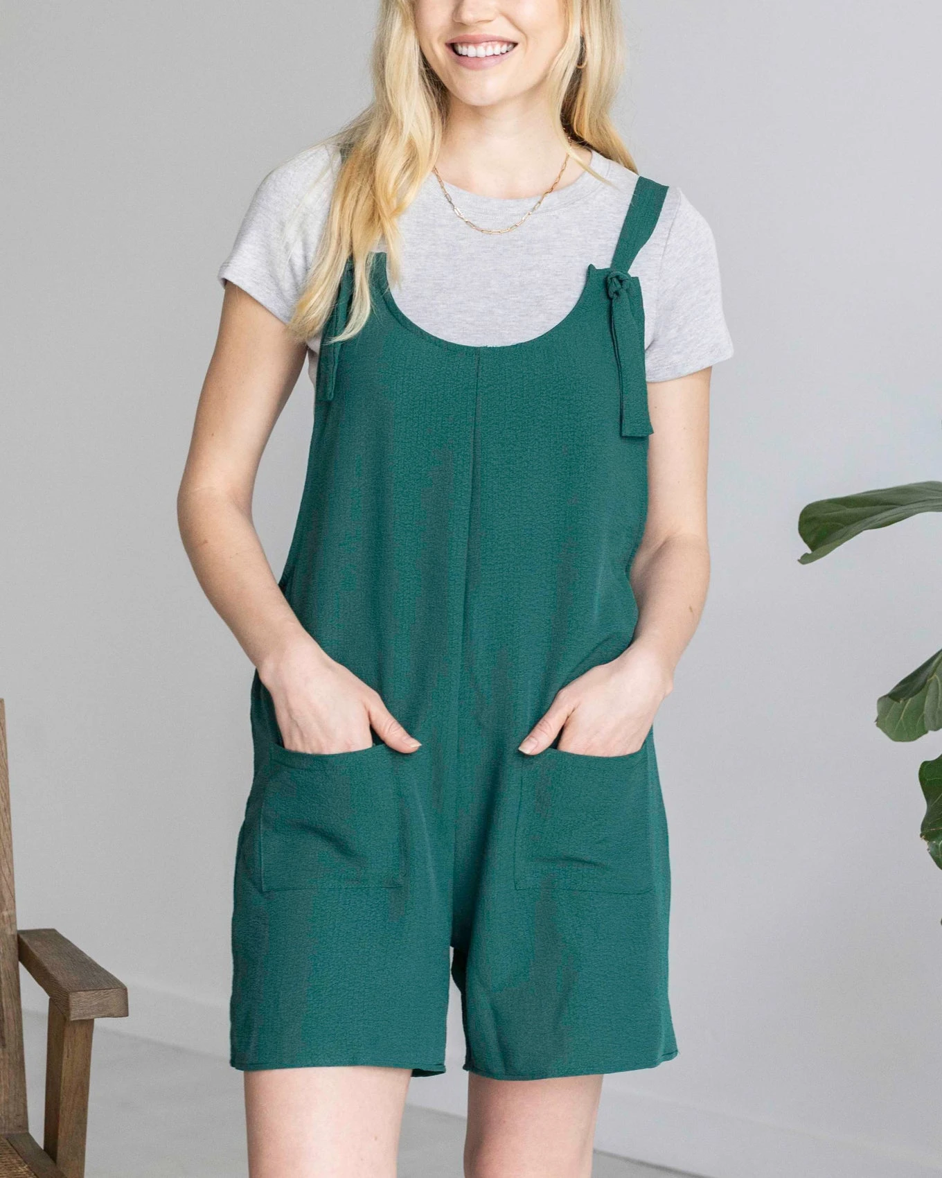 Easy Breezy Peacock Romper 3 Easy Breezy Peacock Romper