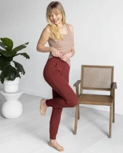 Essential Ribbed Nude Fitted Tank Top -Active Aura Shop EssentailRibbed FittedTank Nude 6 ac660bb6 9764 4b3c 989c 60acb212ecee