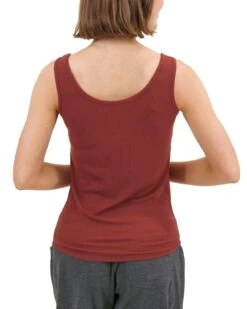 Essential Ribbed Rust Fitted Tank Top -Active Aura Shop EssentialRibbedFitteTankTop Stock Rust 2 3994a4c1 dfb7 4299 b0e2 528d44028768