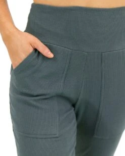 Essential Ribbed Forest Jogger Pants 18 Essential Ribbed Forest Jogger Pants -Active Aura Shop EssentialRibbedJoggerPants Forest 2 1