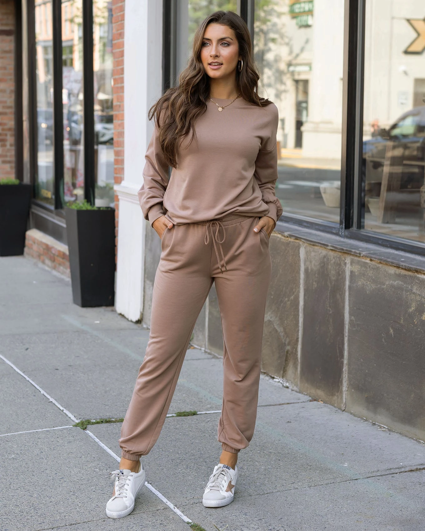 Signature Soft Toffee Sweatpants - FINAL SALE 5 Signature Soft Toffee Sweatpants - FINAL SALE - Image 3