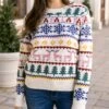 Fa La La Christmas Intarsia Sweater 2 Fa La La Christmas Intarsia Sweater -Active Aura Shop FALALAIntarsiaSweater 12