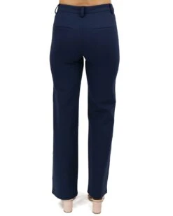 Fab Fit Navy Work Pant - Straight Leg - FINAL SALE -Active Aura Shop FabFitWorkPant StraightLeg Navy 2