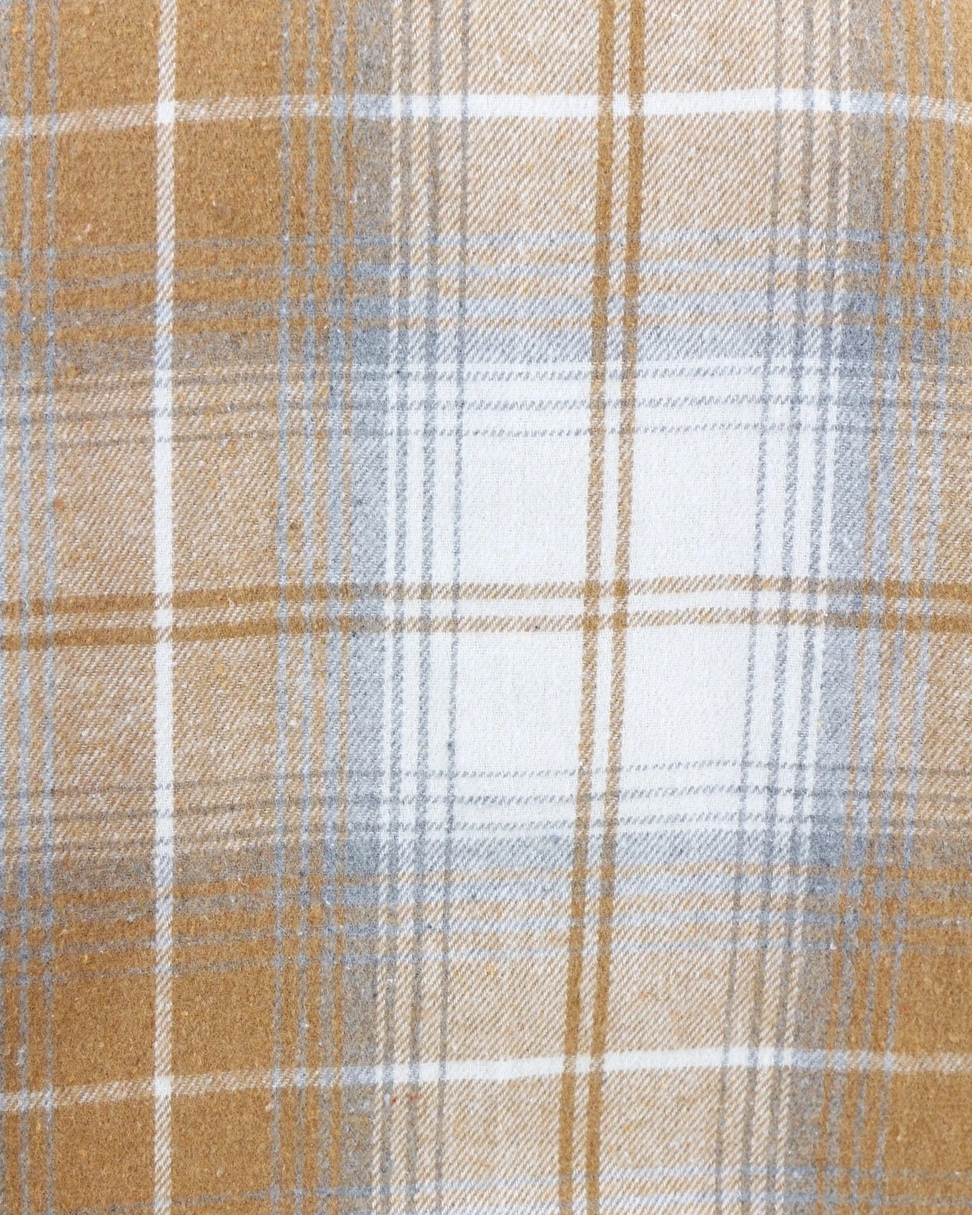 Flannel Camel/Ivory Plaid Jacket 11 Flannel Camel/Ivory Plaid Jacket - Image 9