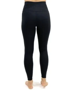 Fleece Lined Black Pocket Leggings -Active Aura Shop FleecePocketLeggings Black 2 1