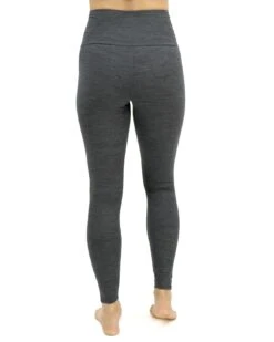 Fleece Lined Charcoal Grey Pocket Leggings -Active Aura Shop FleecePocketLeggings CharcoalGrey 2 1