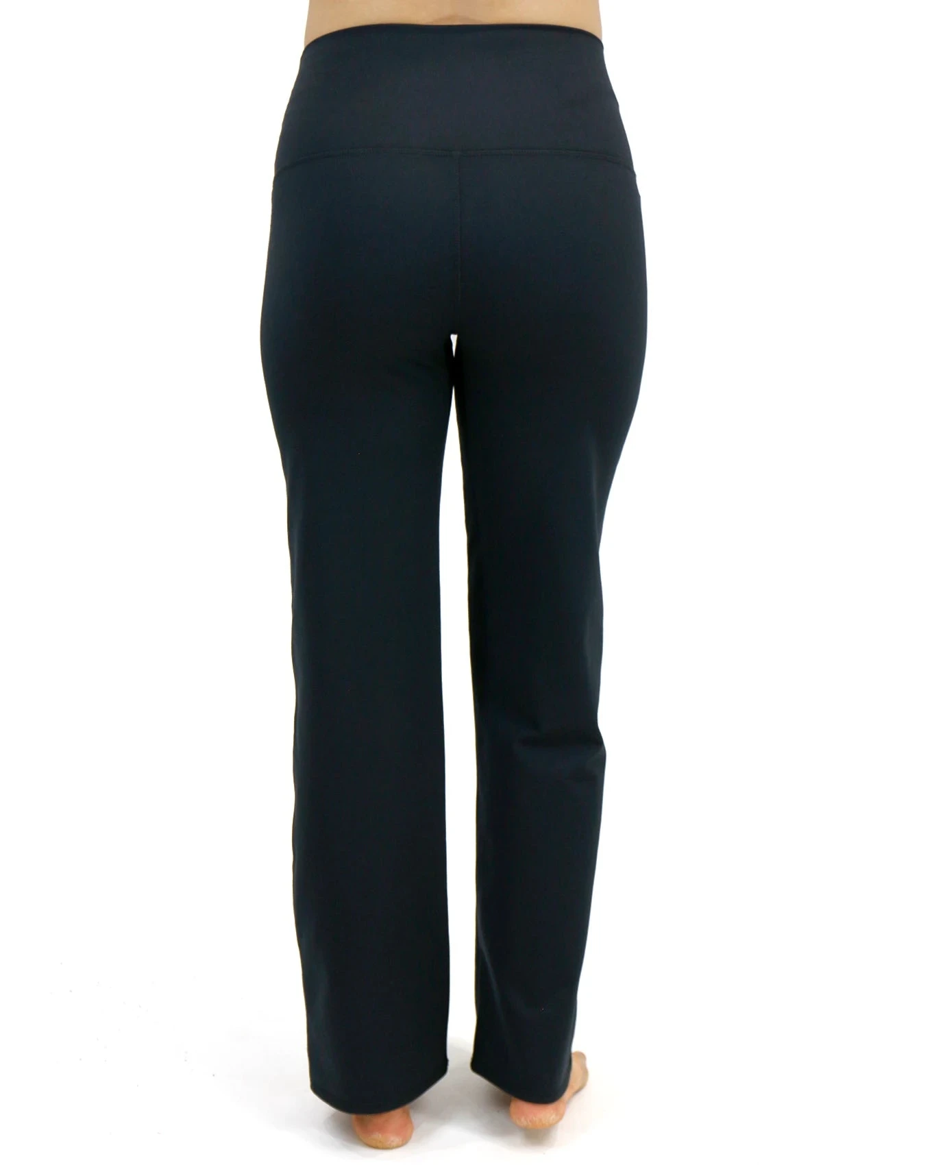 Fleece Lined Straight Leg Black Lounge Pants 10 Fleece Lined Straight Leg Black Lounge Pants - Image 8