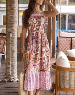 Floral Summer Maxi Dress